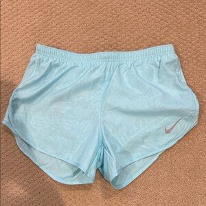 Nike Women's Sky Blue Athletic Shorts